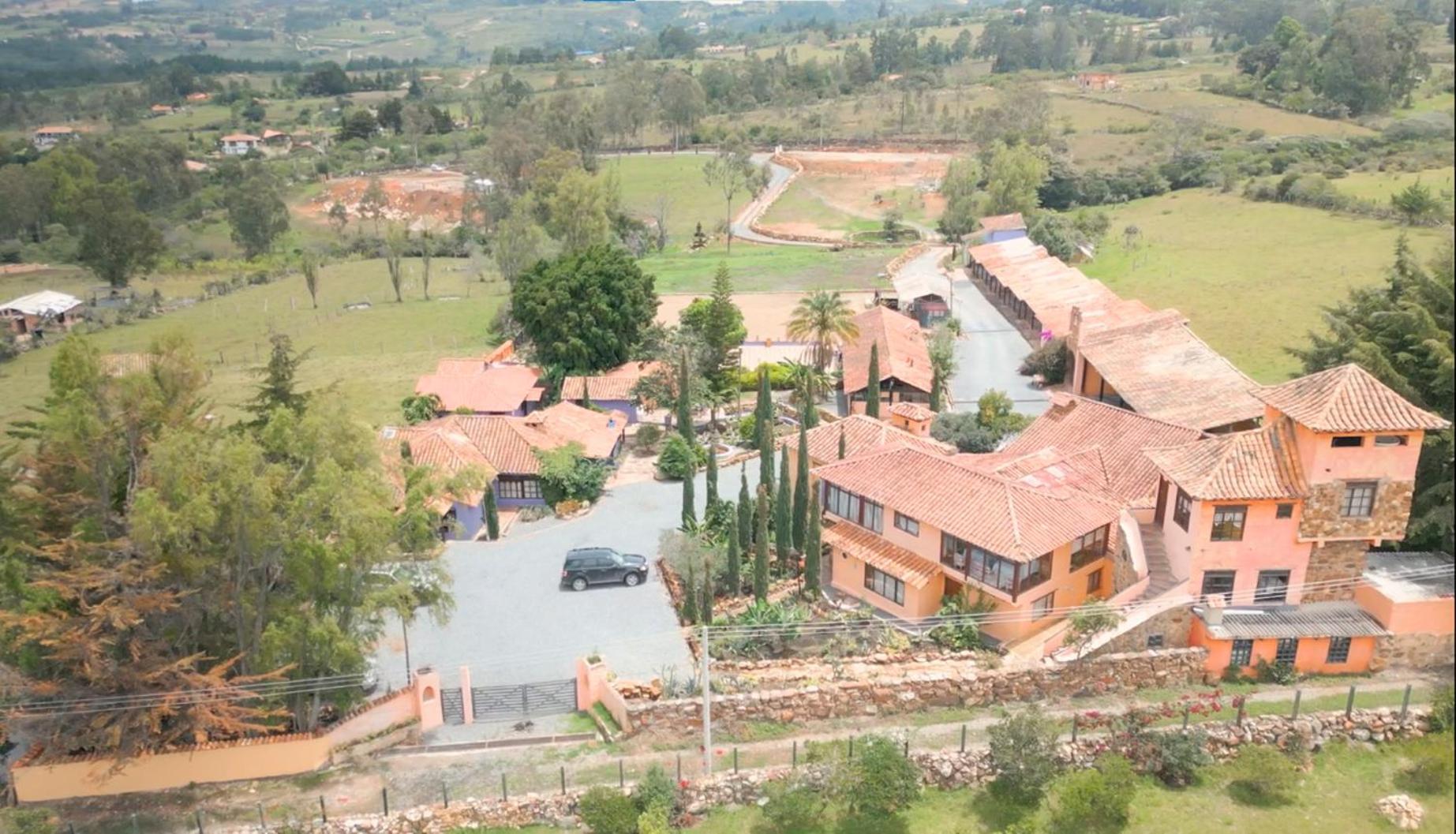 Гостевой дом Hacienda Flamingo Вилья-де-Лейва Экстерьер фото